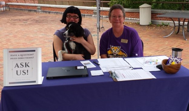 Library Welcome Booth