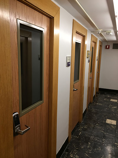 Library Renovates Graduate Study Rooms